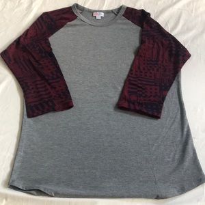 LuLaRoe “Randy” 3/4 sleeve shirt
